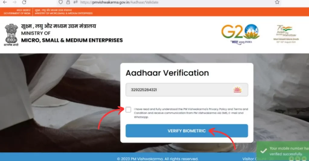 Vishwakarma Yojana Online Registration